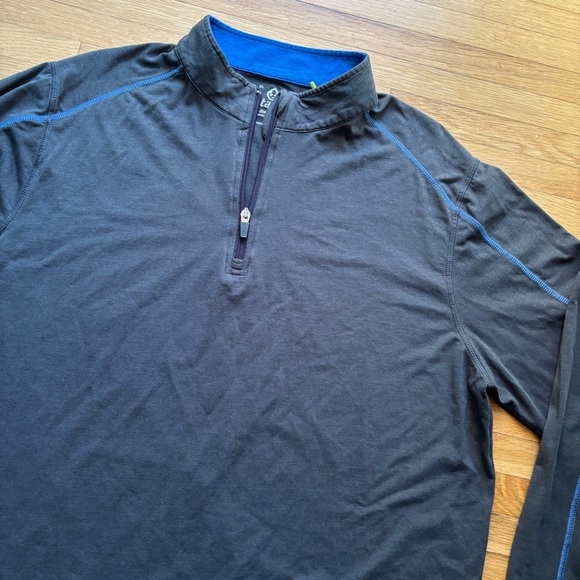 Tasc Performance Other - Tasc Mens XL Dark Gray Performance Pullover 1/4 Zip Bamboo Stretch Casual Golf